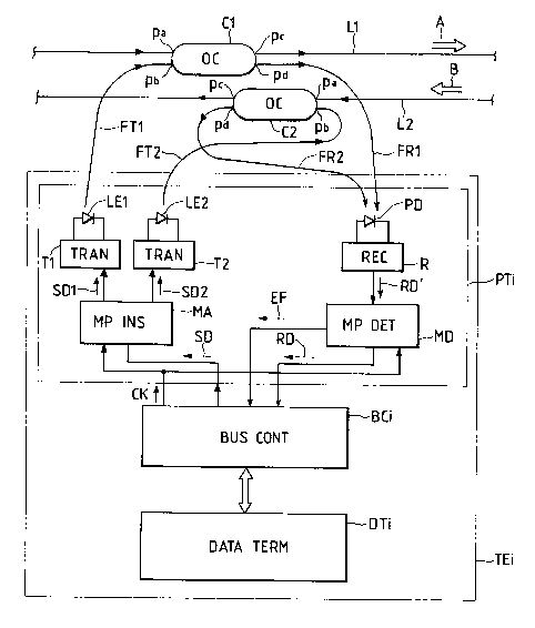 A single figure which represents the drawing illustrating the invention.